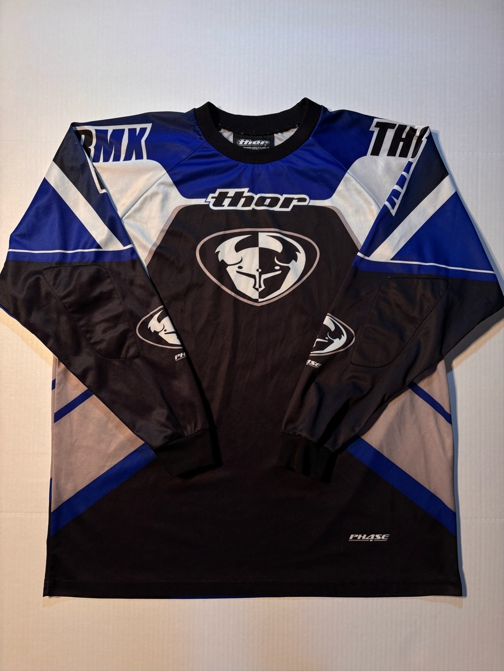 Vtg Thor Racing Racewear Motocross Dirt Bike Long Sleeve Jersey Mens Sz XXL